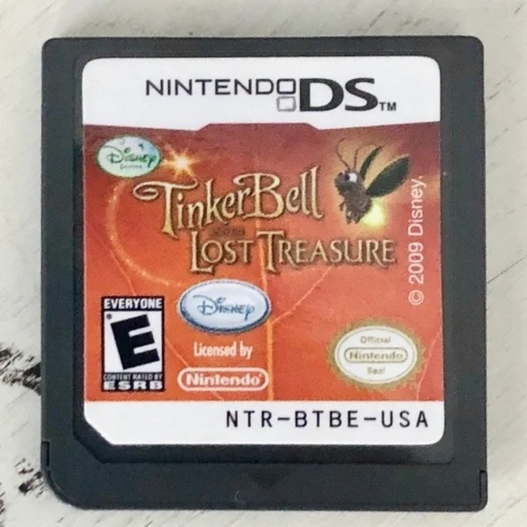 Nintendo DS Disney Tinkerbell And The Lost‎ Treasure Game, With Instructions - Picture 6 of 10